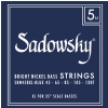 Sadowsky Blue Label Bass Strings Nickel, extra long, bass guitar strings 45-130
