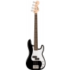 Fender Squier Mini Precision Bass LRL Black bass guitar