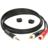Klotz AY7 0100 mini TRS / 2xRCA cable 1m