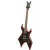 BC Rich Red Bevel Pack electric guitar