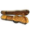 M Strings Case XXH-7007 Carbon Look Gold 4/4 violin hard case