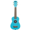 KALA Ukadelic - Blue Yonder Soprano Ukulele, with Tote Bag 