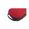 Sebim 554-R 4/4 violin case, red/black
