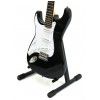 Career Strat SSS Black electric guitar, left hand