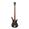 RockBass Corvette Multiscale, 5-String Solid Black Satin bass guitar