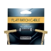 RockBoard Flat Patch Cable 5cm Gold kabel poczeniowy z wtykiem ktowym