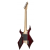 BC Rich Warlock Extreme Exotic Floyd Rose Quilted Maple Top Black Cherry electric guitar