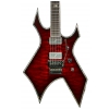 BC Rich Warlock Extreme Exotic Floyd Rose Quilted Maple Top Black Cherry electric guitar