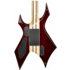 BC Rich Warlock Extreme Exotic Floyd Rose Quilted Maple Top Black Cherry electric guitar