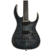 BC Rich Shredzilla Extreme Exotic Hipshot Bridge Flamed Maple Top Trans Black Satin electric guitar