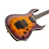 BC Rich Shredzilla Prophecy Exotic Archtop Floyd Rose Quilted Maple Top Purple Haze electric guitar