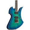 BC Rich Mockingbird Extreme Exotic Evertune Quilted Maple Top Cyan Blue electric guitar