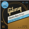 Gibson SBG5-LSL Long Scale Brite Wire Electric Bass Strings, 5-String, Roundwound bass guitar strings 45-130