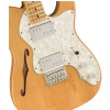 Fender Squier Classic Vibe 70s Telecaster Thinline Maple Fingerboard Natural electric guitar