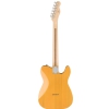 Fender Squier Affinity Series Telecaster MN Butterscotch Blonde electric guitar, left-handed