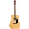 Fender FA-125 Dreadnought NAT WN V2 acoustic guitar with gigbag