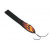 Fender lmpact Flames Black guitar strap