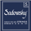 Sadowsky Blue Label Bass Strings Nickel struny do gitary basowej 40-125T