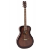 Vintage V300AQ acoustic guitar, solid top, Antiqued