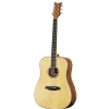Ortega CORAL-20L acoustic guitar 6-str. ortega daowood/sitka, solid top lefty, incl. gigbag