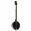 Ortega OBJE250OP-SBK banjo 5-str. ortega open back, semi satin black incl. pickup, incl. gigbag