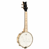 Ortega OUBJE90-MA banjo ukulele 4-str. ortega op back, maple body & fb incl.gigbag & passive pu
