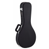 Ortega OMCSTD-A case mandolin a-style ortega black,flat top, economy series chrome hardware