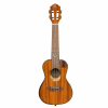 Ortega ECLIPSE-CC4 ukulele concert 4-str. ortega all solid mahogany, rw armrest slotted head,gloss,incl gigbag