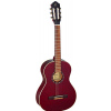 Ortega R121-3/4WR nylon 6-str. guitar ortega wine red,mahogany body spruce top, incl. gigbag