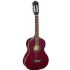 Ortega R121-7/8WR nylon 6-str. guitar ortega wine red, mahogany body spruce top, incl. gigbag