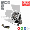 Flash Pro LED PAR 64 200W 4in1 COB RGBW SHORT + BARNDOOR mk2 - professional spotlight