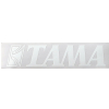 Tama TLS80WH tama logo sticker white tama 40mmx190mm