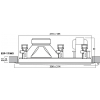 Monacor ESP-17/WS - PA hi-fi wall and ceiling speakers