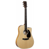 Martin DC13 FG Sit/Mut electro-acoustic guitar with case