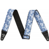 Fender 2″ Hawaiian Strap, Blue Floral guitar strap