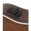 Epiphone J15 EC Deluxe Vintage Sunburst electric acoustic guitar with case