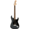 Fender Squier Affinity Series Stratocaster HH LRL CFM Charcoal Frost Metallic electric guitar