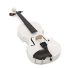  Stentor 1401WHF Harlequin Violin Outfit, White, 1/4