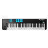 Alesis V61 MKII USB MIDI keyboard and music production controller.