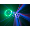 Eurolite LED Triple FX Laser Box - LED lighting effect with threefold effects: derby, RG laser (2M) and stroboscope