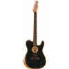 Fender Acoustasonic Player Telecaster Brushed Black electric acoustic guitar