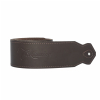 Takamine leather guitar strap, dark brown