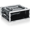 Gator Cases Lightweight Molded 4U Rack Case with Heavy Duty Latches