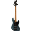 Fender Squier Contemporary Active Jazz Bass HH V Roasted Maple Fingerboard Gunmetal Metallic bass guitar