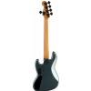 Fender Squier Contemporary Active Jazz Bass HH V Roasted Maple Fingerboard Gunmetal Metallic bass guitar