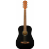Fender FA-15 3/4 acoustic guitar with gigbag, Black