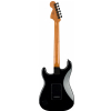 Fender Squier Contemporary Stratocaster Silver Anodized Pickguard Black electric guitar