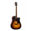 Kepma D1C 3TSM 3-tone Sunburst Matte acoustic guitar