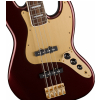 Fender Squier 40th Anniversary Jazz Bass Gold Edition Ruby Red Metallic bass guitar