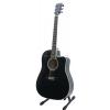 Stagg SW203 CE BK acoustic-electric guitar